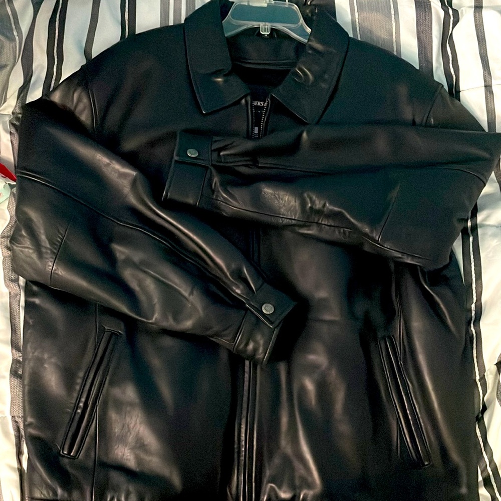 Tanners Ave New York Leather Jacket Gem